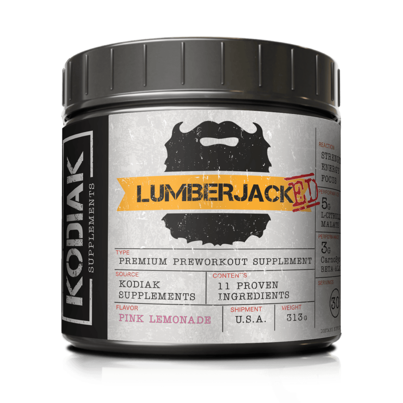 Lumberjacked Pre Workout - Kodiak Supplements