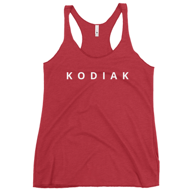 Women's Kodiak Racerback Tank - Kodiak Supplements